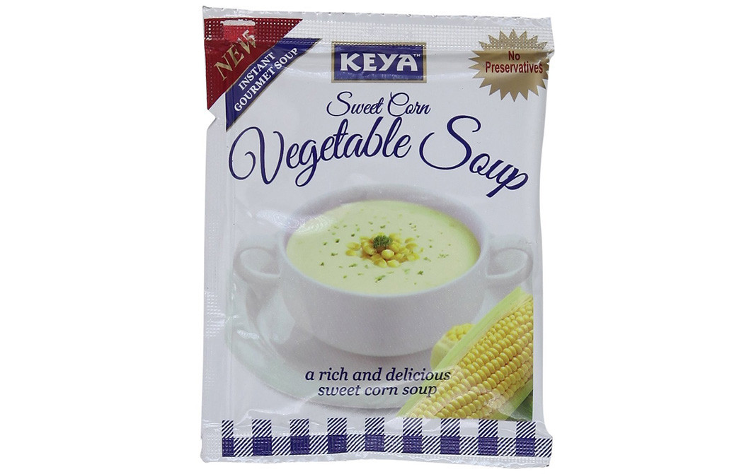 Keya Sweet Corn Vegetable Soup   Sachet  12 grams